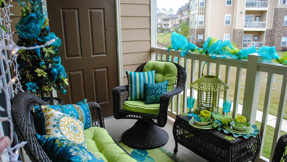 Balcony interior design