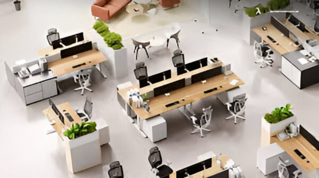 workspace and office interiors by Ravo Interiors