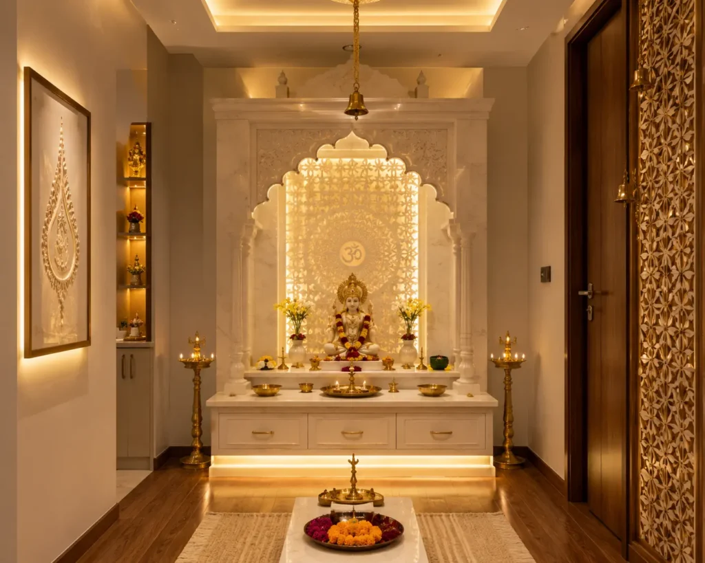 Pooja Room Design Ideas for Bhopal Homes