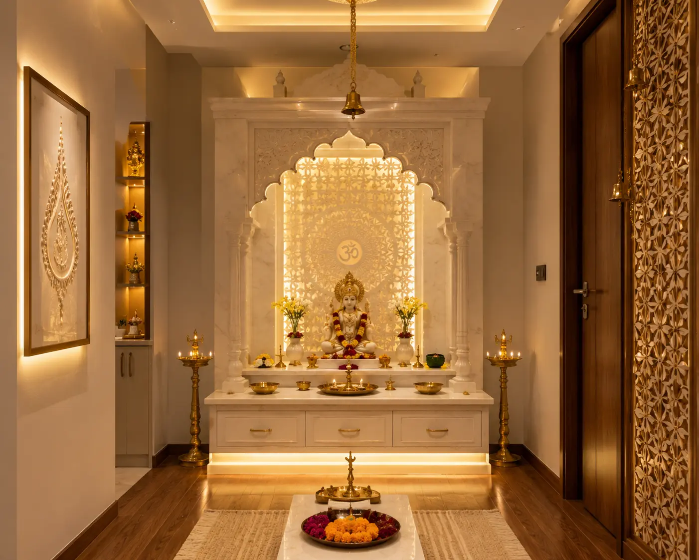 Pooja Room Design Ideas for Bhopal Homes